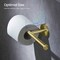 Kibi Circular Double Toilet Paper Holder - Brush Gold. KBA1408BG - alternate 8